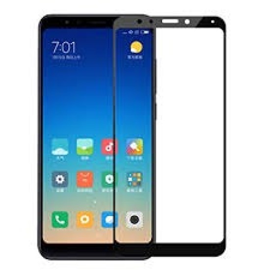 SCREEN GLASS PRTECTOR XIAOMI REDMI 5 PLUS BLACK